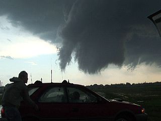 Shelf Cloud Tornado