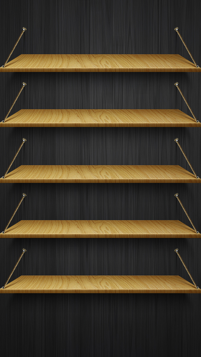 Shelf Wallpaper For Iphone 5