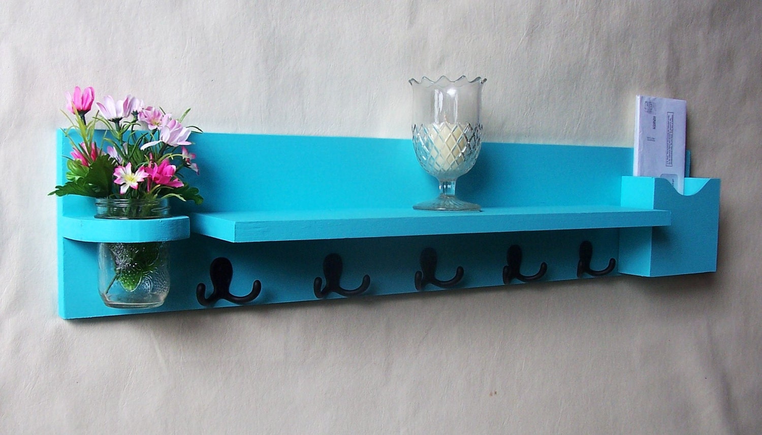 Shelves With Hooks For Coats