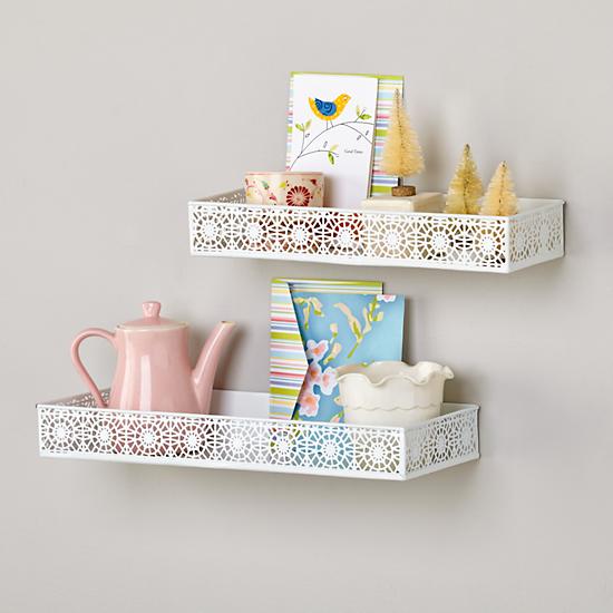 Shelves With Hooks For The Wall