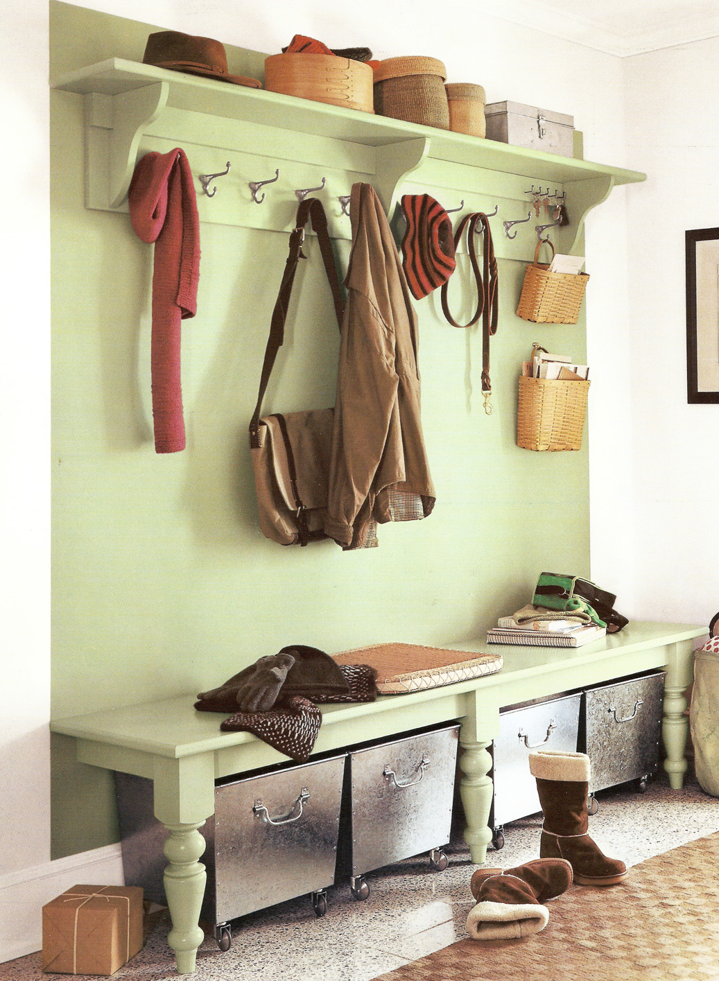 Shelves With Hooks For The Wall