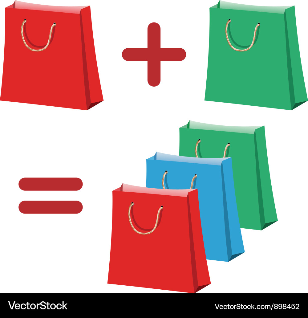 Shopping Bags Vector Free