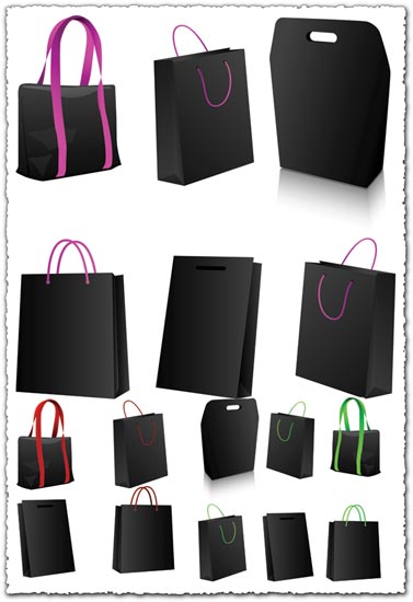 Shopping Bags Vector Free