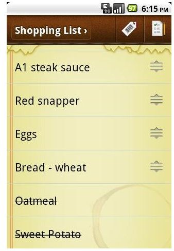 Shopping List App Android Reviews