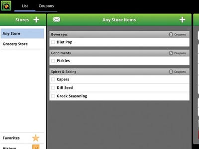 Shopping List App Iphone Android Sync