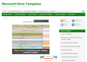 Shopping List Template For Word