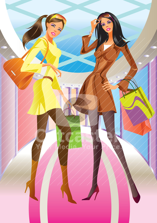 Shopping Mall Clipart