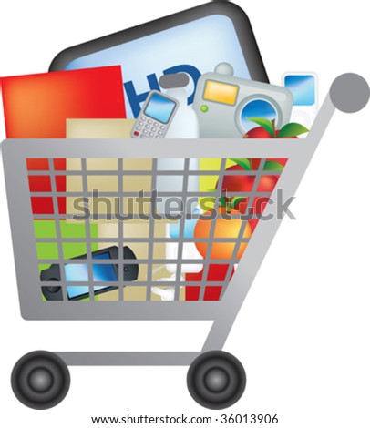 Shopping Trolley Full