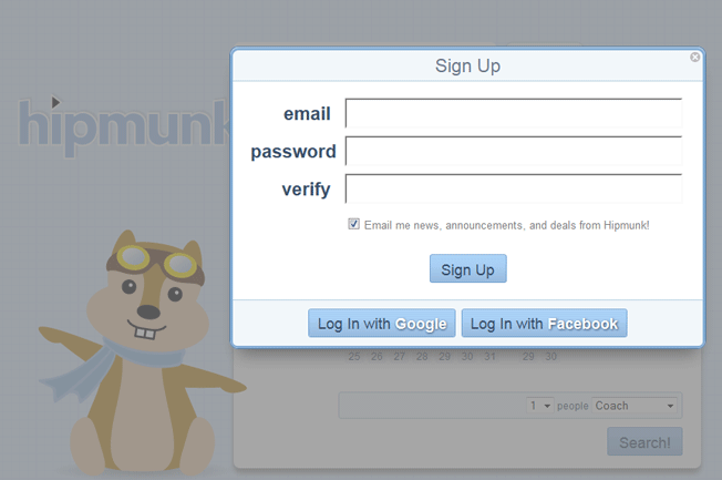 Sign Up Forms Examples