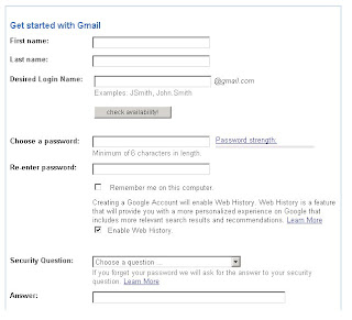 Sign Up Gmail Account