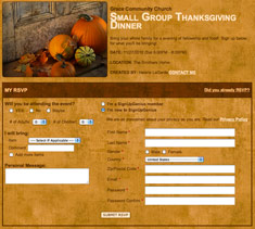 Sign Up Sheet For Potluck Template