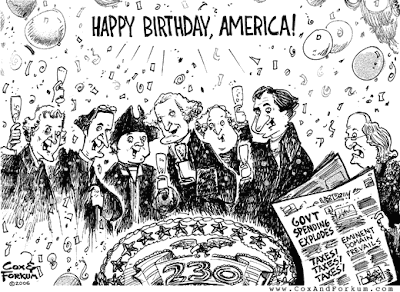 Signing Of The Constitution Cartoon