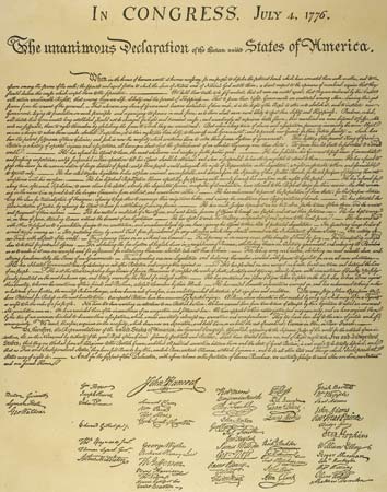 Signing Of The Declaration Of Independence