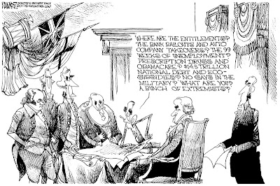 Signing Of The Declaration Of Independence Cartoon