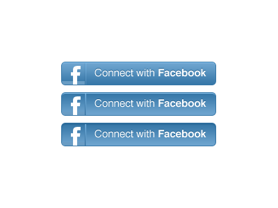 Signup With Facebook Button