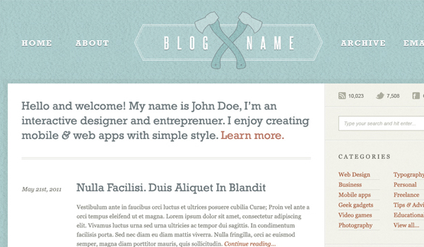 Simple Blogger Layouts