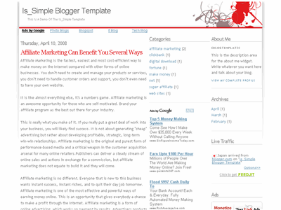 Simple Blogspot Themes