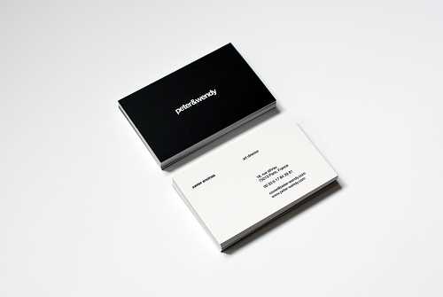 Simple Business Card Design Samples