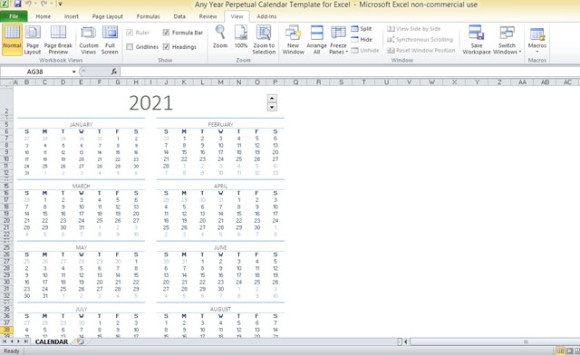 Sitemap Template Excel