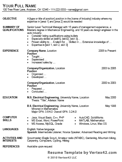 Sitemap Template Word