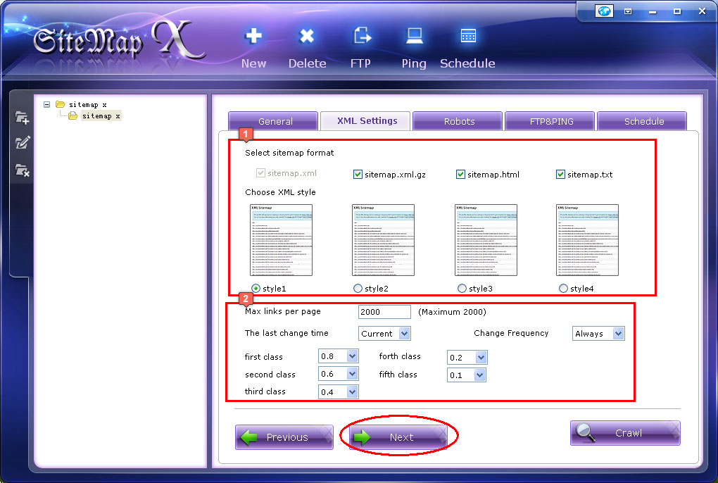 Sitemap.xml Generator