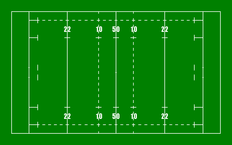 Size Of Rugby Union Field