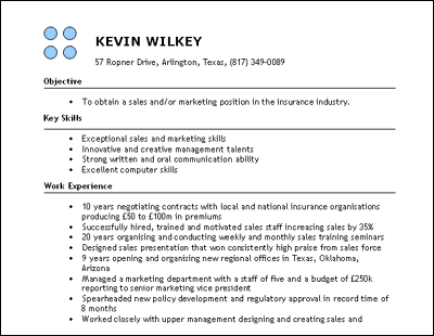 Skills Based Resume Builder