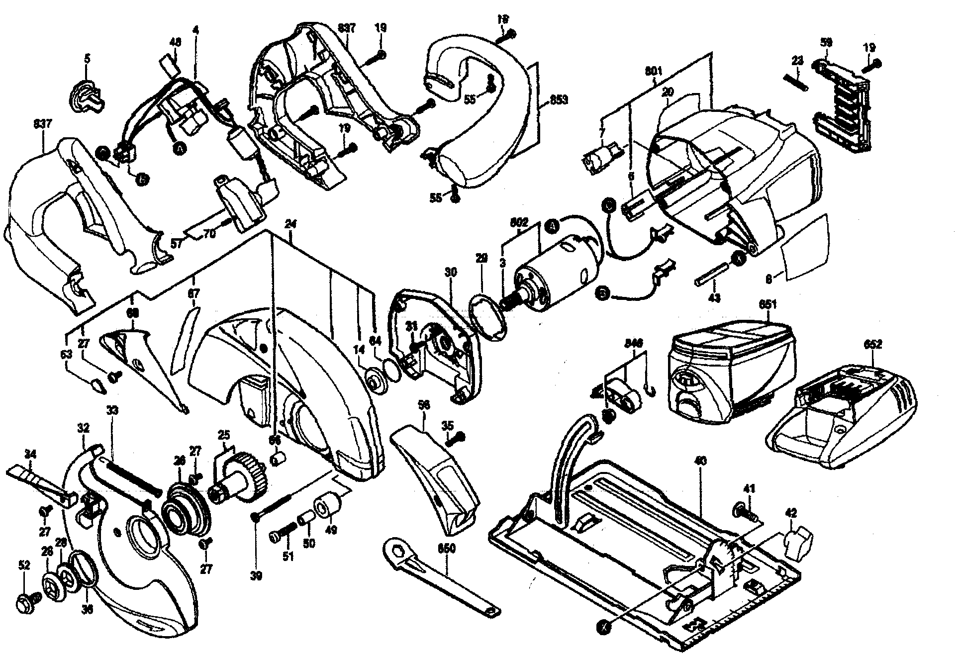 Skilsaw Parts