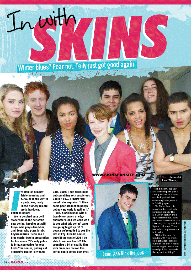 Skins Uk Cast Generation 1