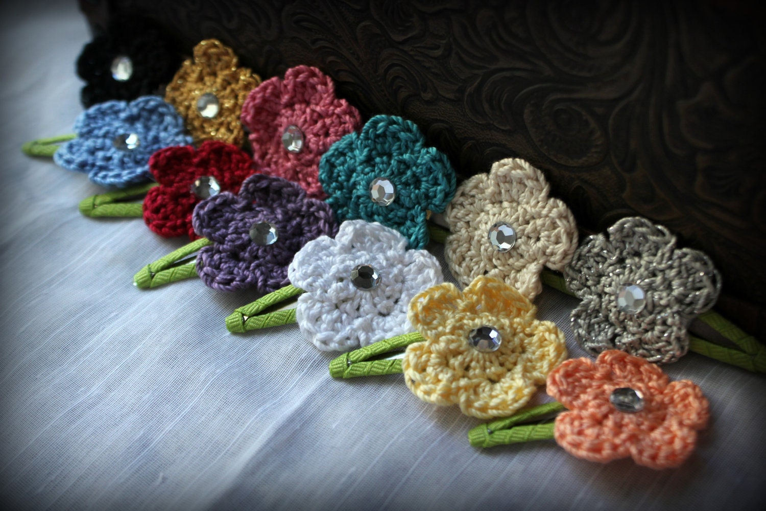 Small Flower Clips For Hair