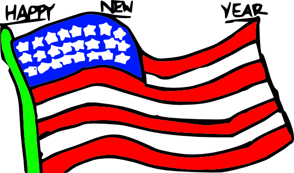 Small Us Flag Clip Art