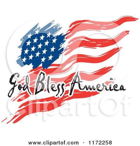 Small Us Flag Clip Art