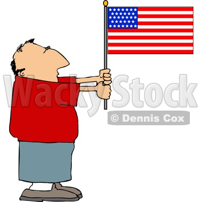 Small Us Flag Clip Art