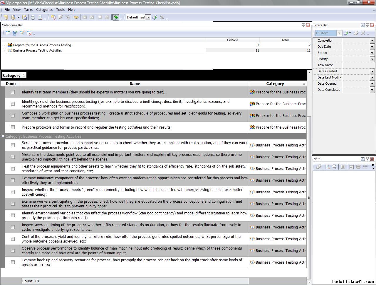 Software Testing Template