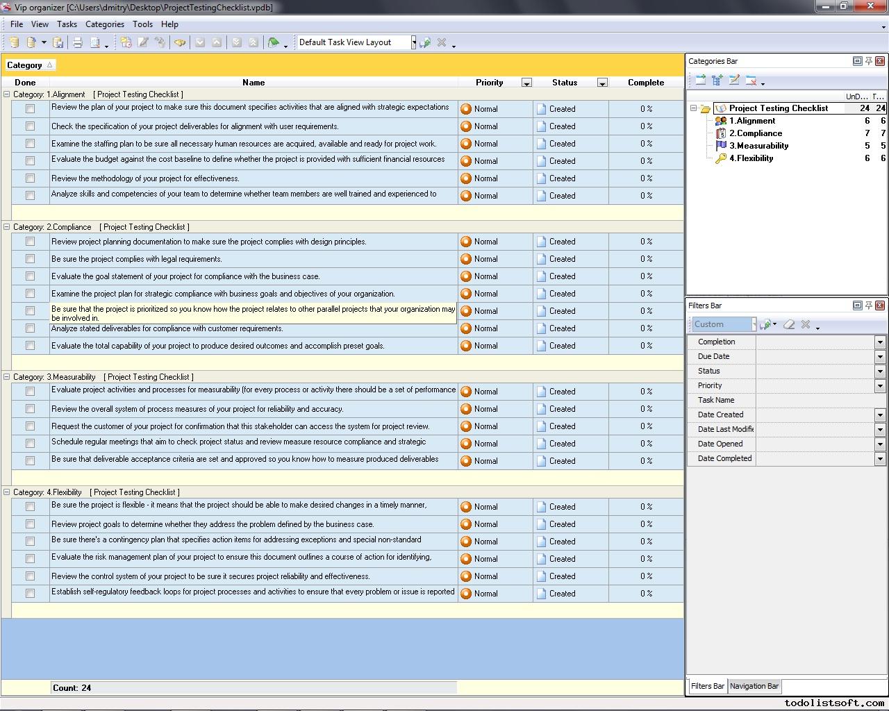 Software Testing Template