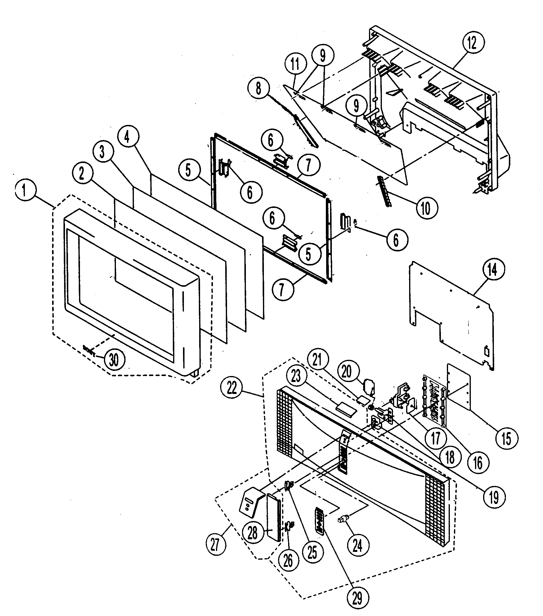 Sony Projector Tv Parts