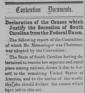 South Carolina Nullification Crisis And Secession Attempt