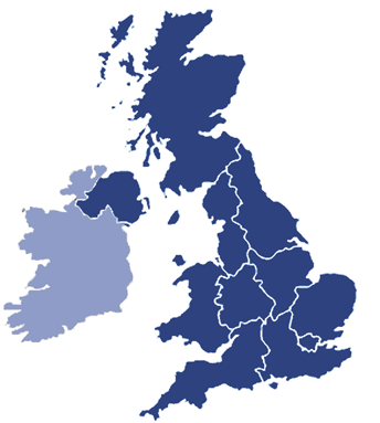 South England Map Uk