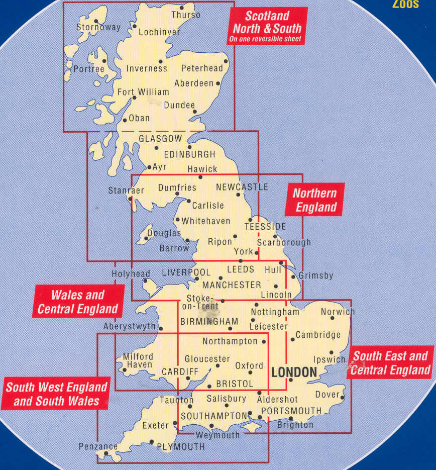 South England Map Uk