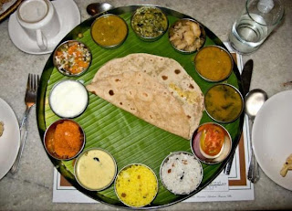 South Indian Food Thali