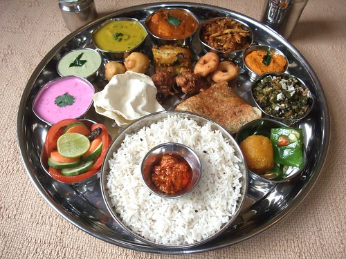 South Indian Food Thali