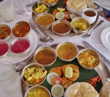 South Indian Food Thali