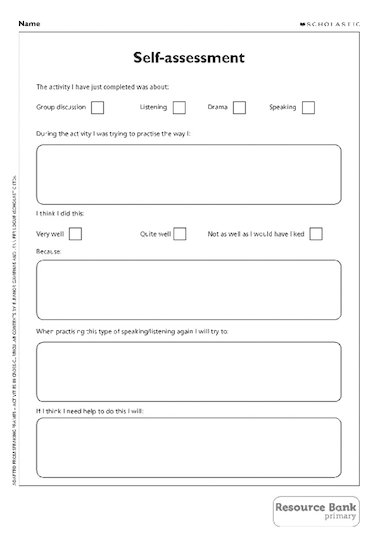 Speaking And Listening Activities Ks2