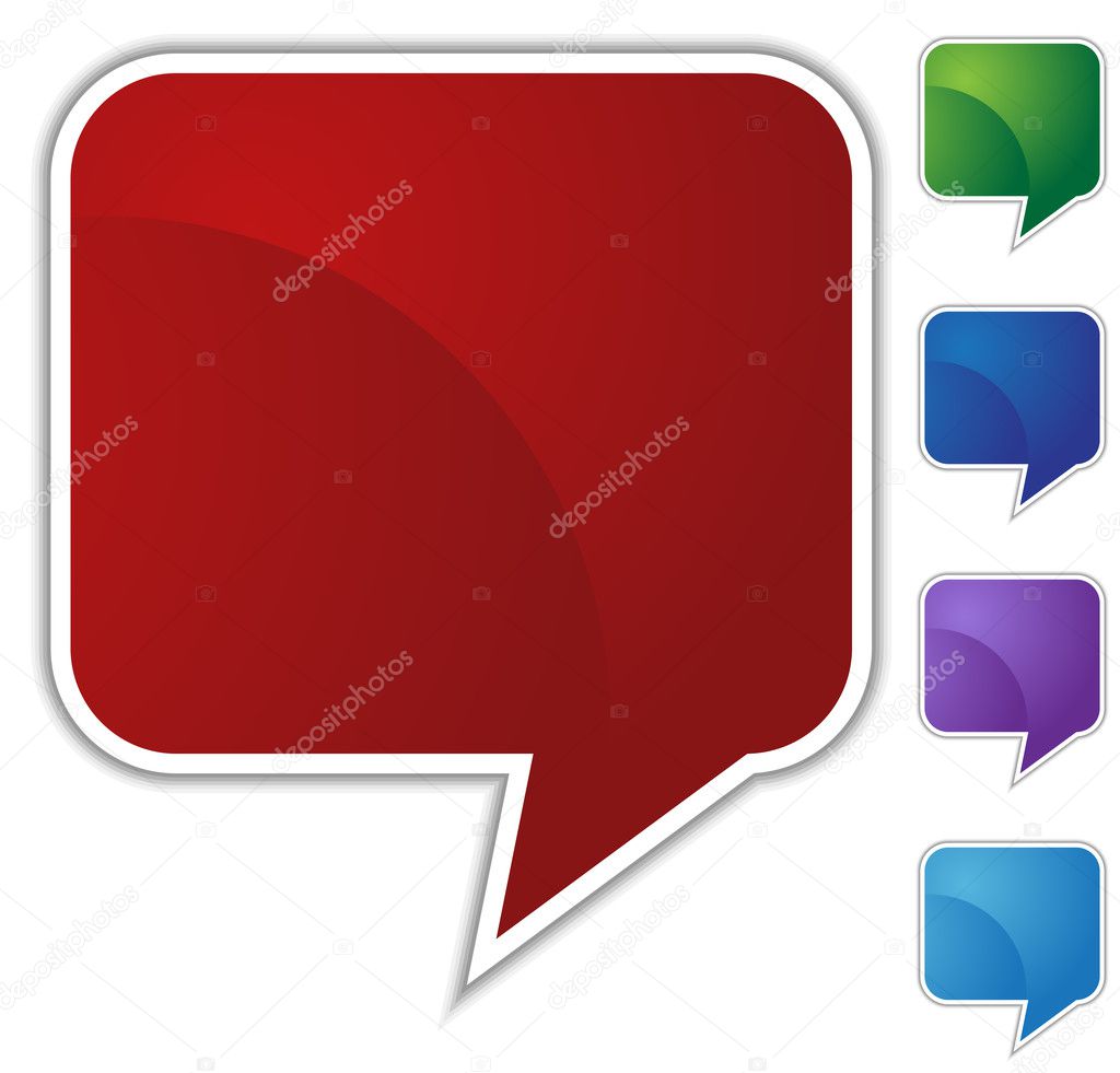 Speaking Bubble Icon