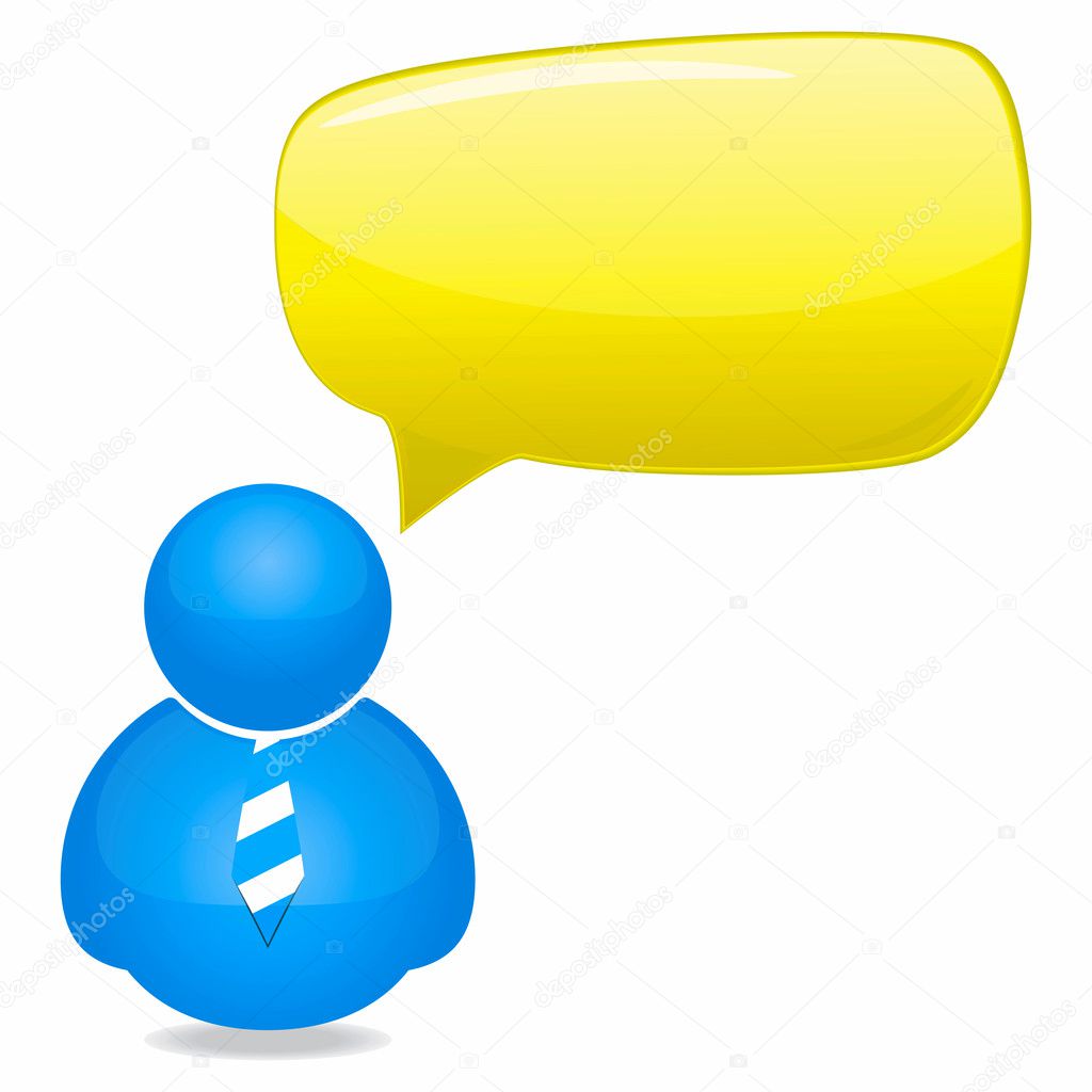 Speaking Bubble Icon