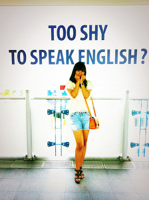 Speaking English