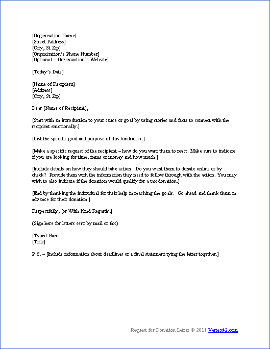 Sponsorship Letter Template For Events