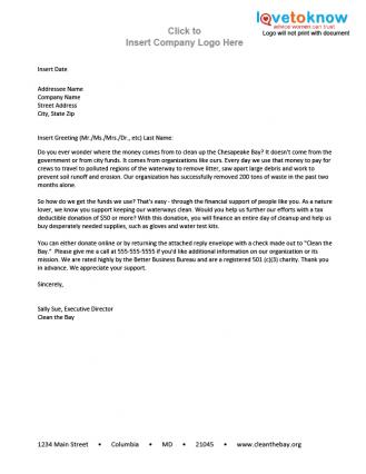 Sponsorship Proposal Letter Sample