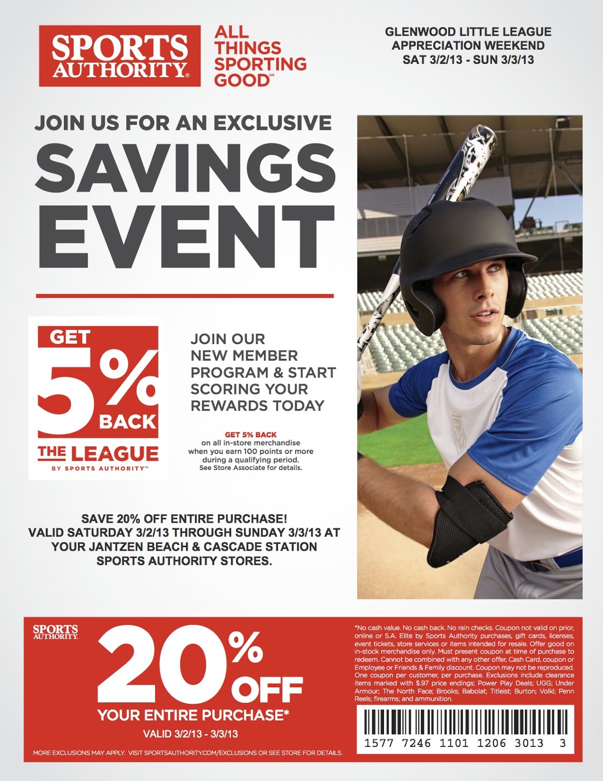 Sports Authority Coupon 25 Off July 2013