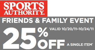 Sports Authority Coupon 25 Off Printable 2013